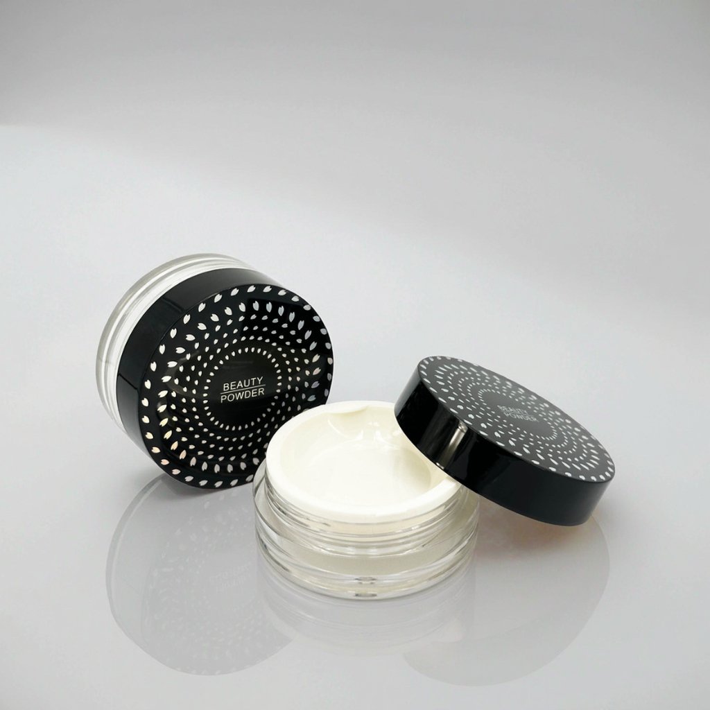 Buy Oem Customization Empty Round Makeup Foundation Powder Case
plast