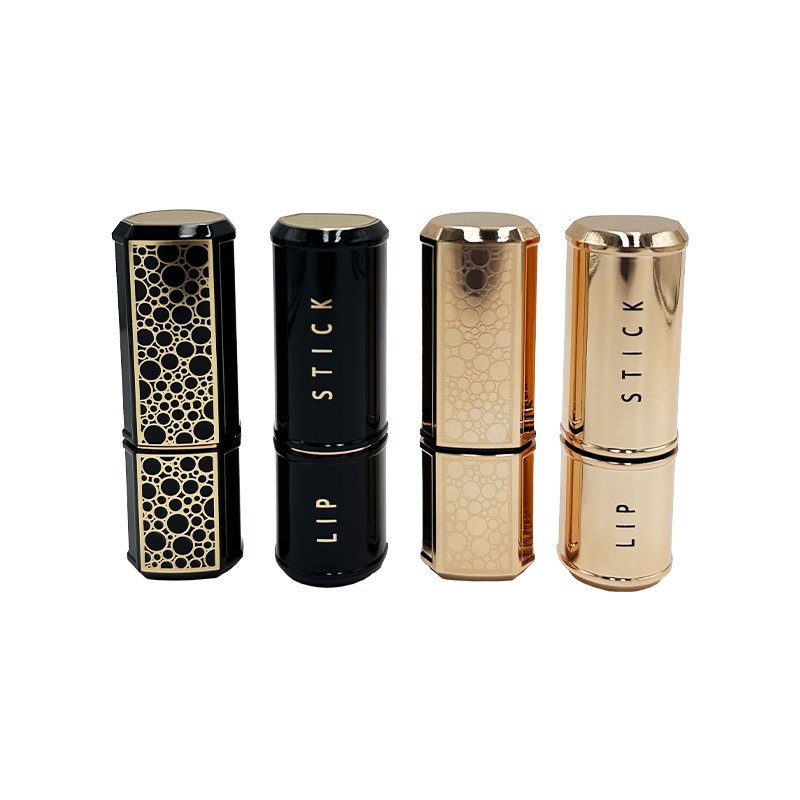 Buy Wholesale Round Shape Aluminum Lipstick Tubes Custom Cosmetic Case Emp