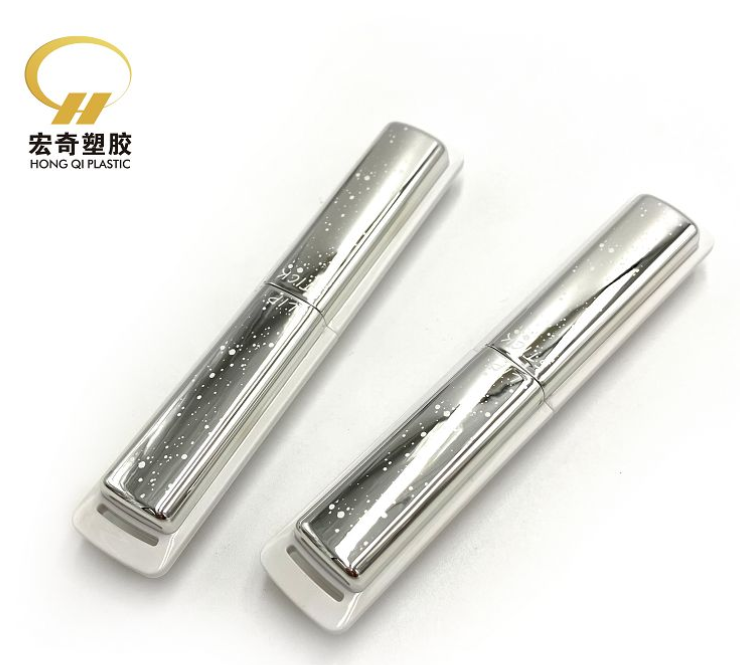 Buy Professional Custom Plastic Round Lipstick Container Rose Gold Color Empty