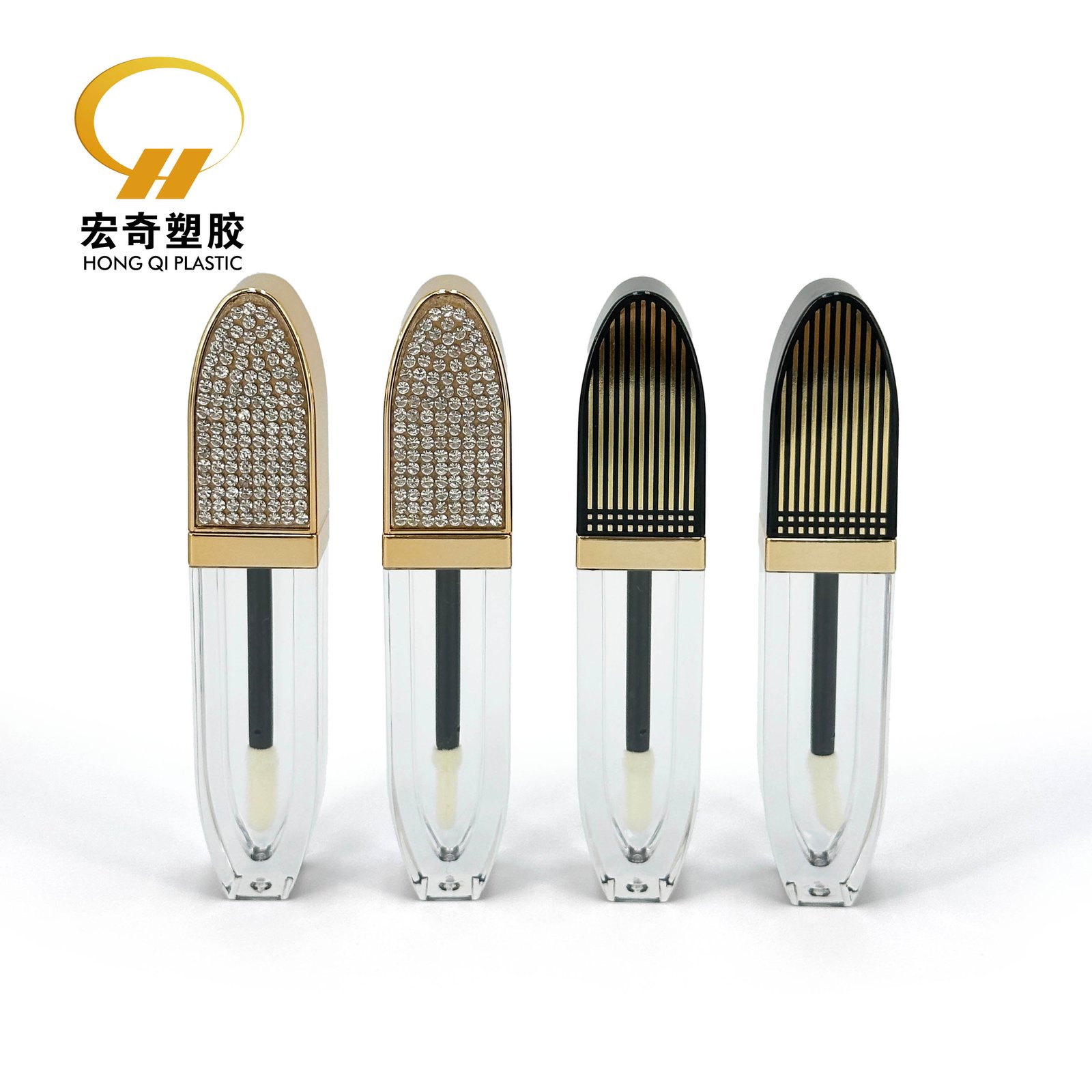 Buy Custom Graphic Empty Lip Gloss Tubes With Brush Tip Applicator
trans