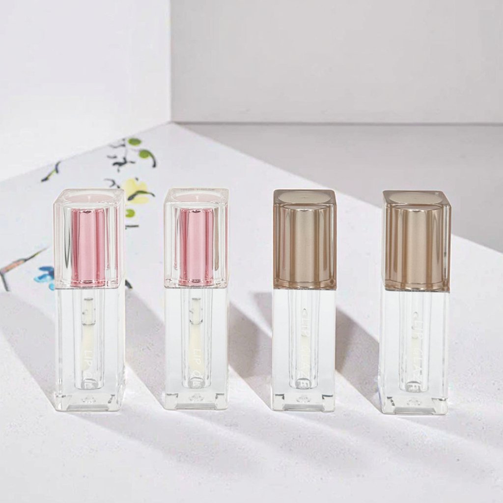 Buy Wholesale Cosmetic Packaging Lip Balm Container Customizable Logo Lip Oi